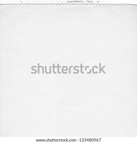 White background paper teared