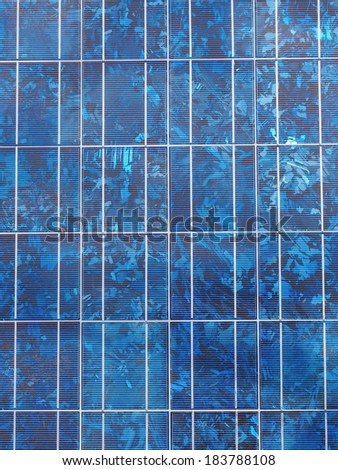 Solar panel for renewable electric power production from sun light