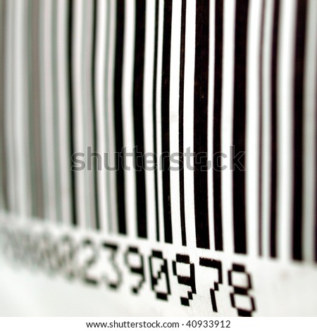 Bar code (barcode) used on product labels