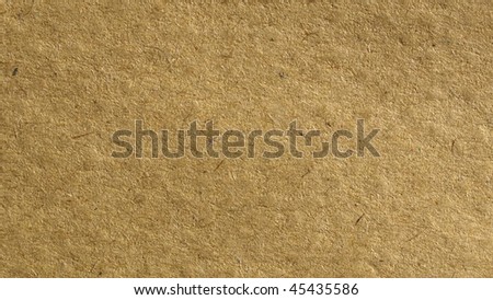 Blank sheet of brown paper material texture - (16:9 ratio)