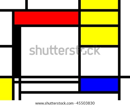 Abstract Color Background In Black Red Blue Yellow White Stock Photo ...