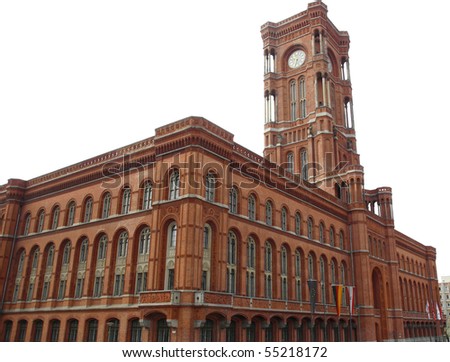 Rotes Rathaus (The Red Town Hall), Berlin, Germany