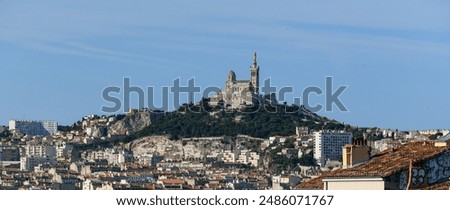 Similar – Image, Stock Photo Houses in Marseille