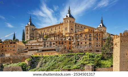 Image, Stock Photo Alcazar of Toledo