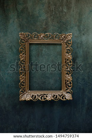 Similar – Image, Stock Photo Picture of a vintage blue armchair