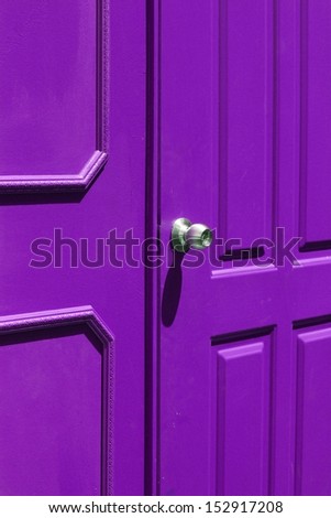 Pink door. Zdjęcia stock © 