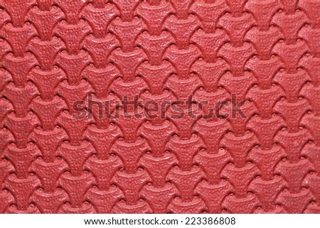 red leather for texture from car seats