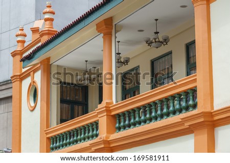 Colonial house in Singapore