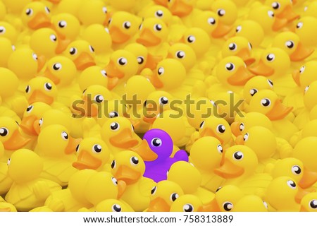 Similar – Image, Stock Photo The duck stands on the ice and drinks the cold water