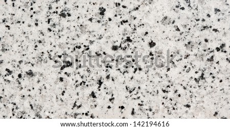 Polished granite texture in whites, grays and blacks, close up