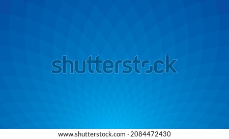 Deep Blue Webpage or Business Presentation Abstract Background with Copyspace. HD 16x9 Wide Screen Vector Pattern. No Transparents, No Gradients, Full Editable.