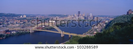 West End Bridge at the Three Rivers in Pittsburgh
