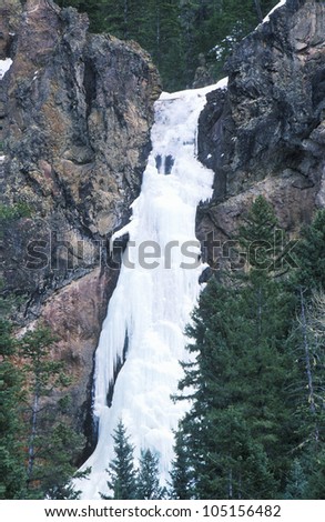 Frozen Waterfall, Colorado