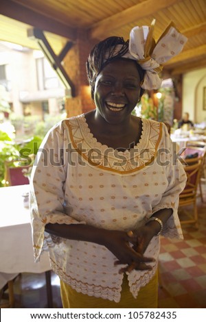 JANUARY 2005 - Nobel Peace Prize winner, Wangari Maathai at Norfolk hotel meeting in Nairobi, Kenya, Africa