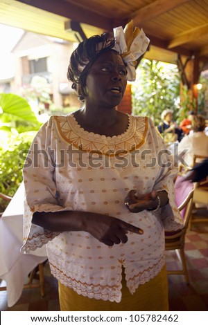 JANUARY 2005 - Nobel Peace Prize winner, Wangari Maathai at Norfolk hotel meeting in Nairobi, Kenya, Africa