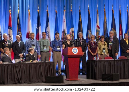 RENO - SEPTEMBER 11: Annual meeting of the National Guard Association on September 11, 2012 in Reno, Nevada.