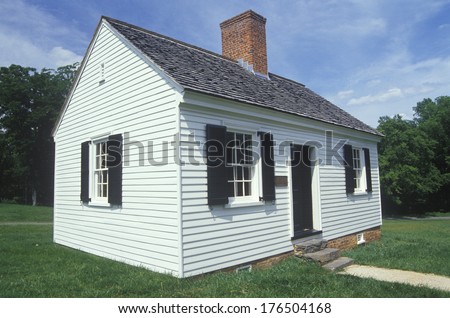 Exterior of Red Hill, Patrick Henry\'s last home, Virginia