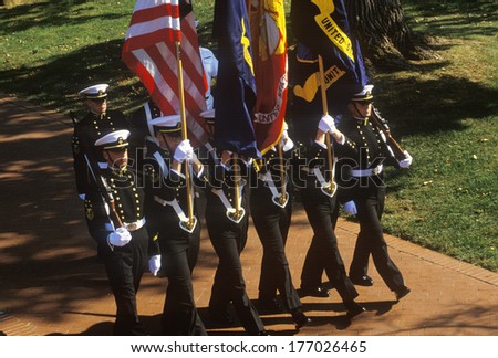 Midshipmen Color Guard, United States Naval Academy, Annapolis, Maryland
