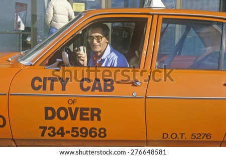 Ã?Â??City CabÃ?Â?? taxi driver of Dover, Delaware
