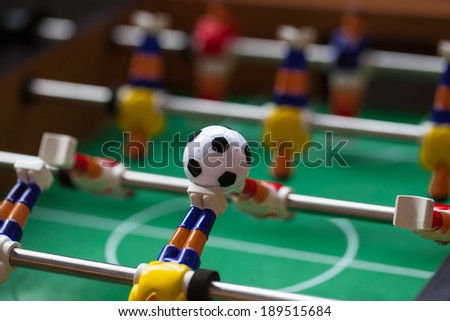 Tabletop football game ball