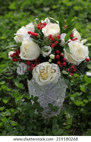 holiday wedding bouquet