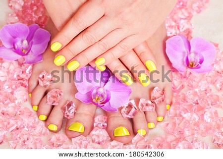 Manicure Pedicure. Body Care, Spa Treatments