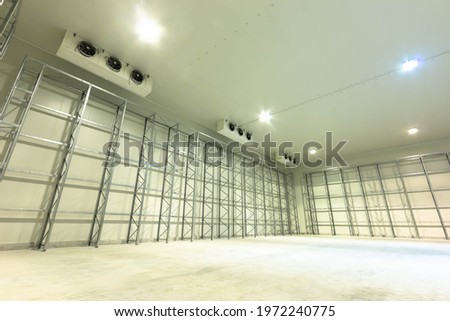 warehouse freezer Logistics storage, loading and shipment
 Stock foto © 