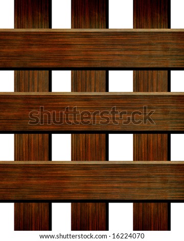 Wood texture with straight lines on a white background