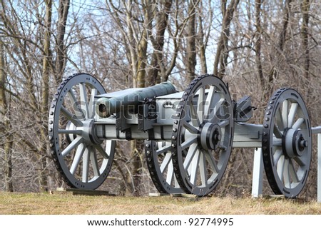 Cannons in Saratoga National Battle Ground