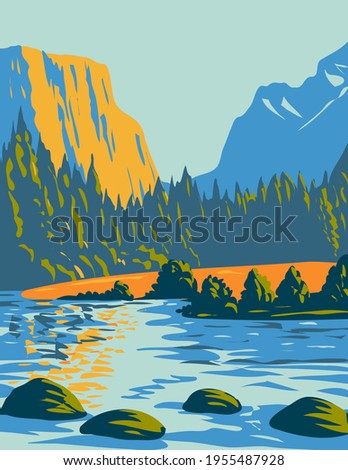 Voyageurs National Park Located in Northern Minnesota near the Canadian Border WPA Poster Art