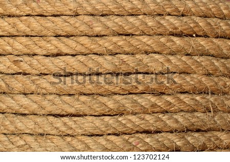 hemp rope texture