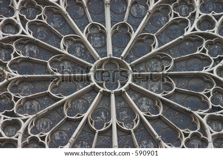 Rose window of Notre Dame
