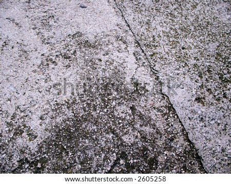 Closeup on old concrete street for texture.