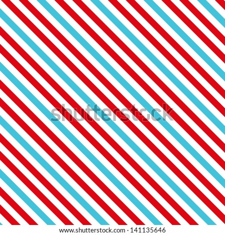 DIAGONAL STROKES RED ,BLUE AND WHITE