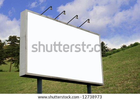 Blank Billboard