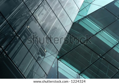 Modern building abstract