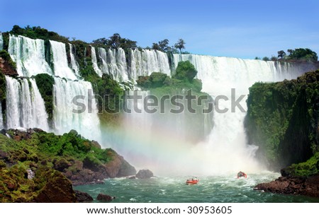 Iguazu Falls was short-listed as a candidate to be one of the New7Wonders of Nature by the New Seven Wonders of the World