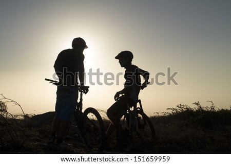 Mountain Bike Silhouette