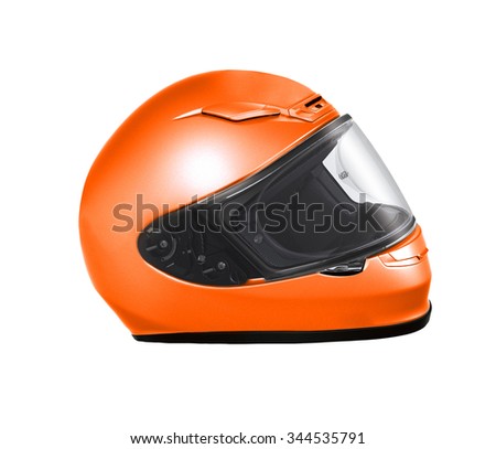 Helmet Isolated On White Background Stock Photo 344535791 : Shutterstock