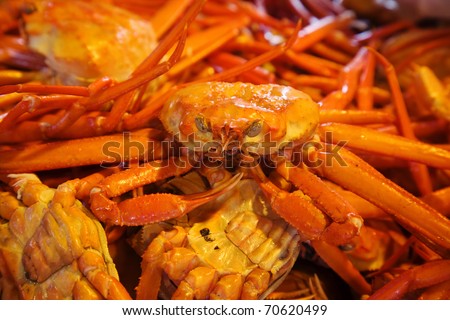 Japanese  fresh crabs