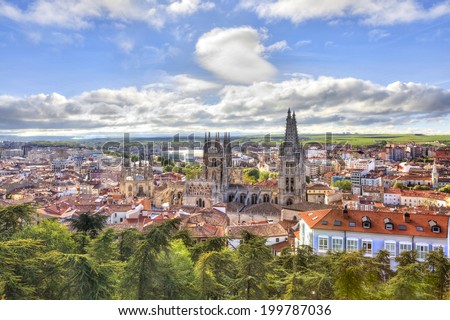 Cathedral in the city of Burgos was founded in 1221. The main Catholic church of Castile