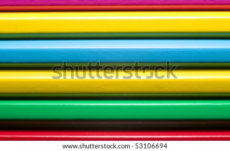 Texture of many colorful pencils, education concept