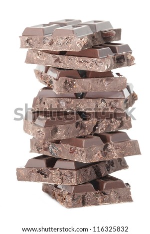 Similar – Image, Stock Photo eight pieces of chocolate cake in muffin tins