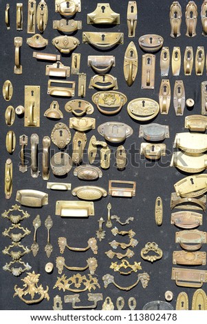Many decorative key hole for furniture ,vintage keyhole