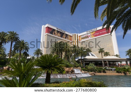 LAS VEGAS - MAY 7, 2015 - Diversity Inc has named MGM resorts International 4th in its top ten Regional companies list for diversity. The Mirage Hotel is owned by MGM resorts.