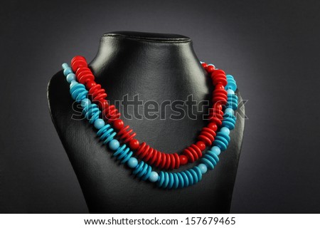 Indian handmade woman necklace