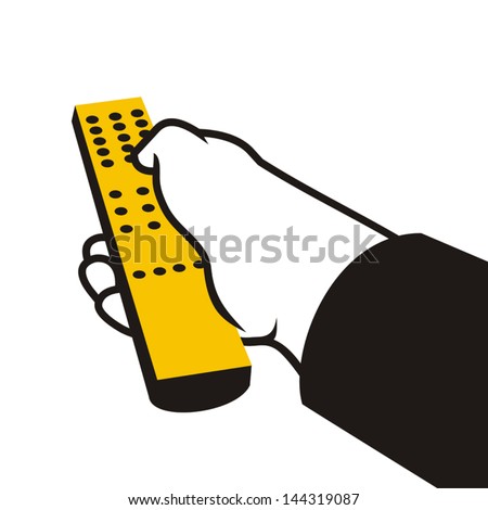 Hand hold remote control