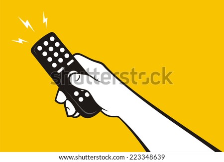 Hand remote control