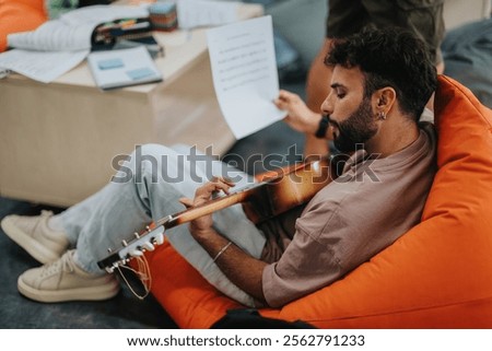 Similar – Image, Stock Photo guitar Guitar