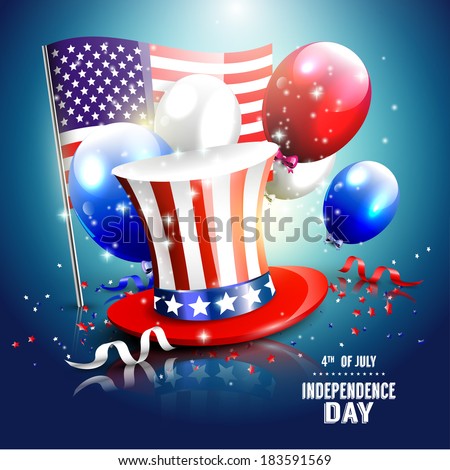 Independence day – luxury vector background